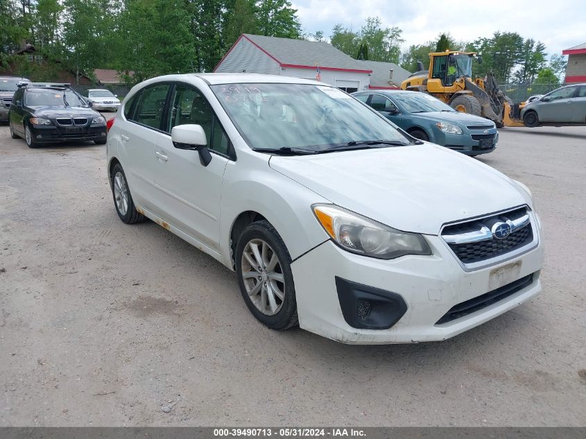 2012 SUBARU IMPREZA 2.0I PREMIUM