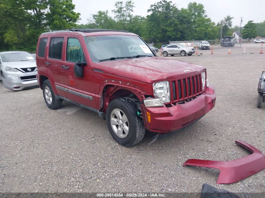 2011 JEEP LIBERTY SPORT