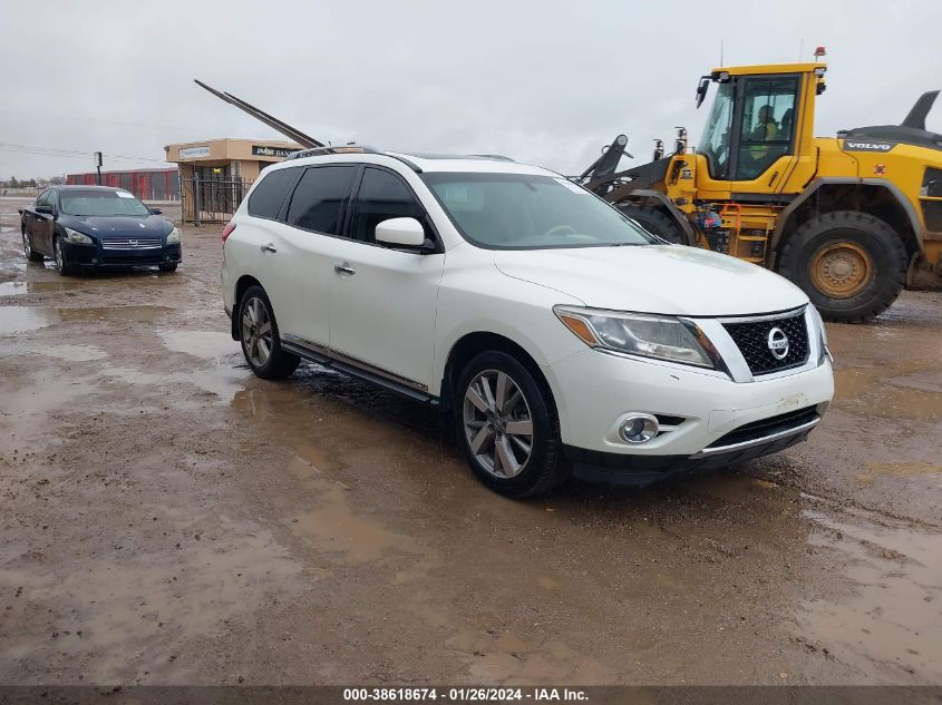 2015 NISSAN PATHFINDER PLATINUM