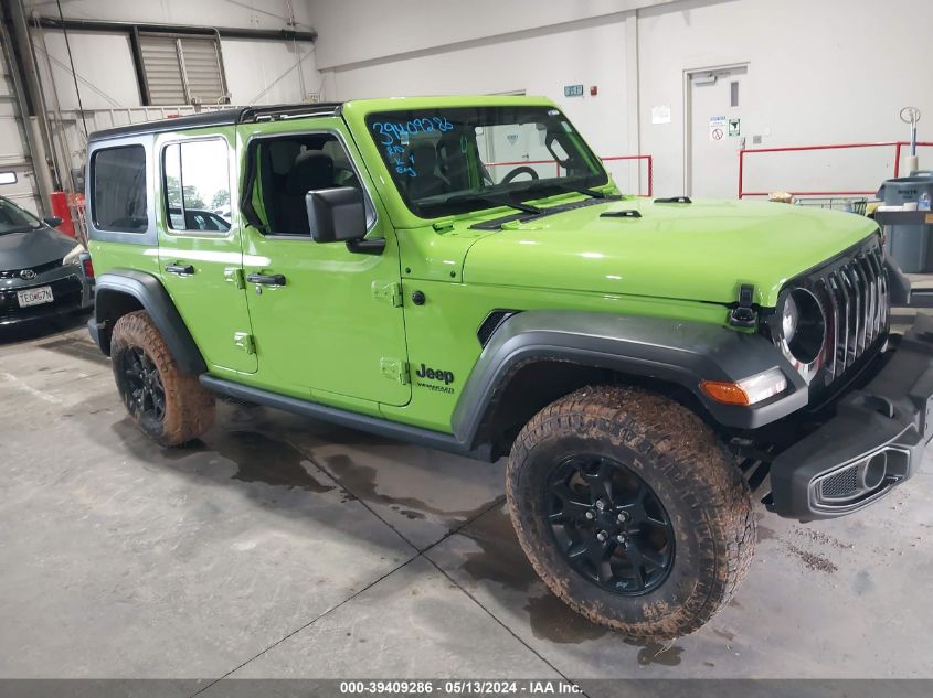 2021 JEEP WRANGLER UNLIMITED WILLYS 4X4