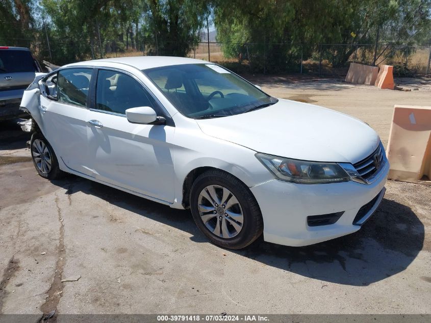 2014 HONDA ACCORD LX