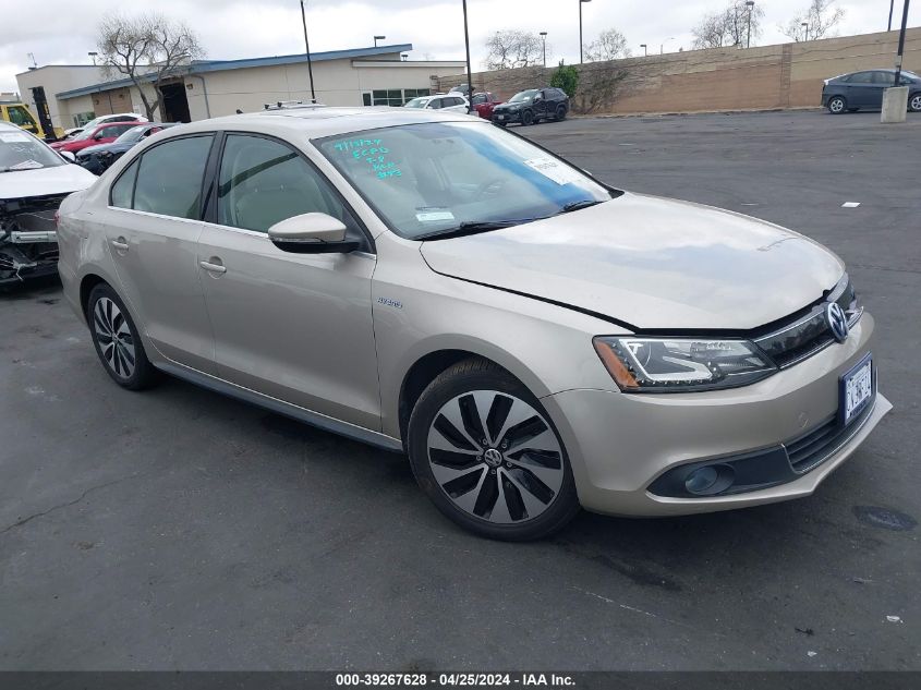 2014 VOLKSWAGEN JETTA HYBRID SEL PREMIUM