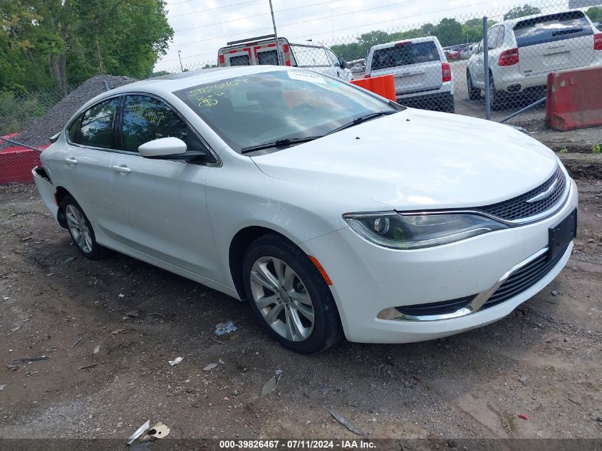 2016 CHRYSLER 200 LIMITED