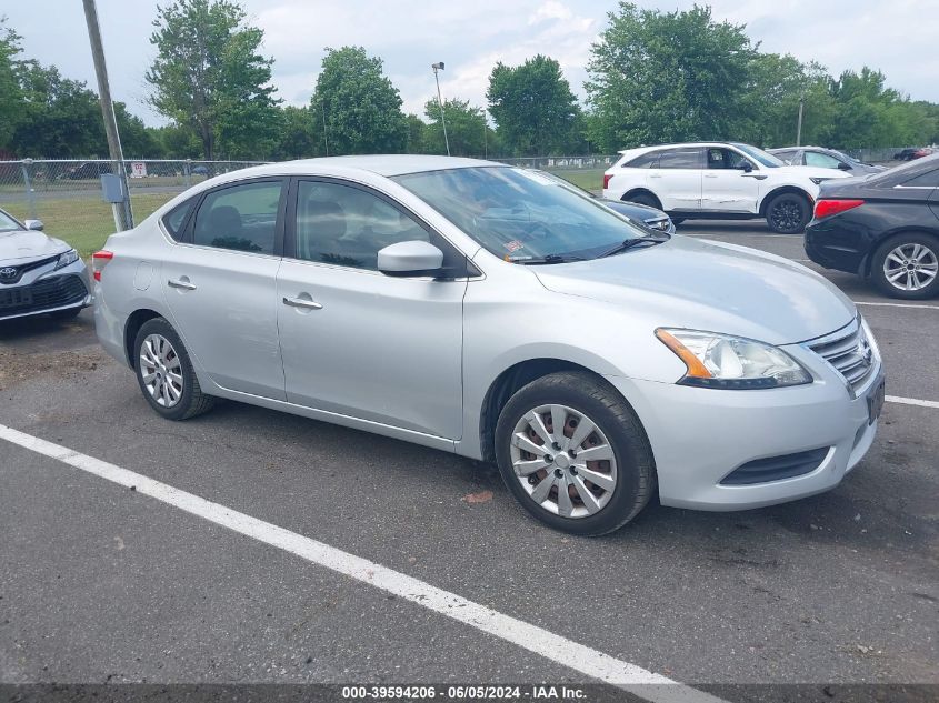 2013 NISSAN SENTRA SV