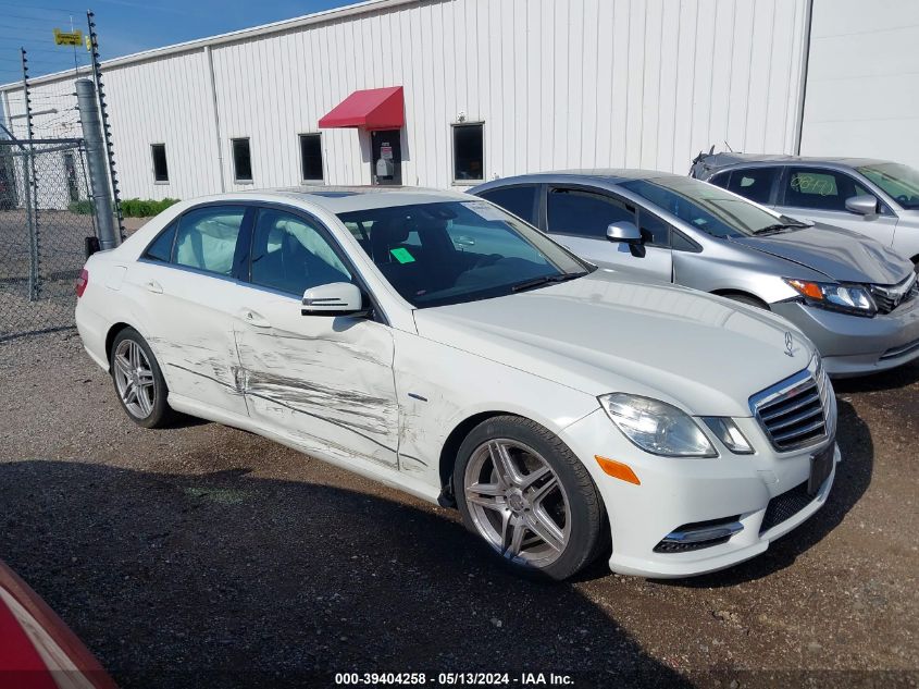 2012 MERCEDES-BENZ E 350 4MATIC