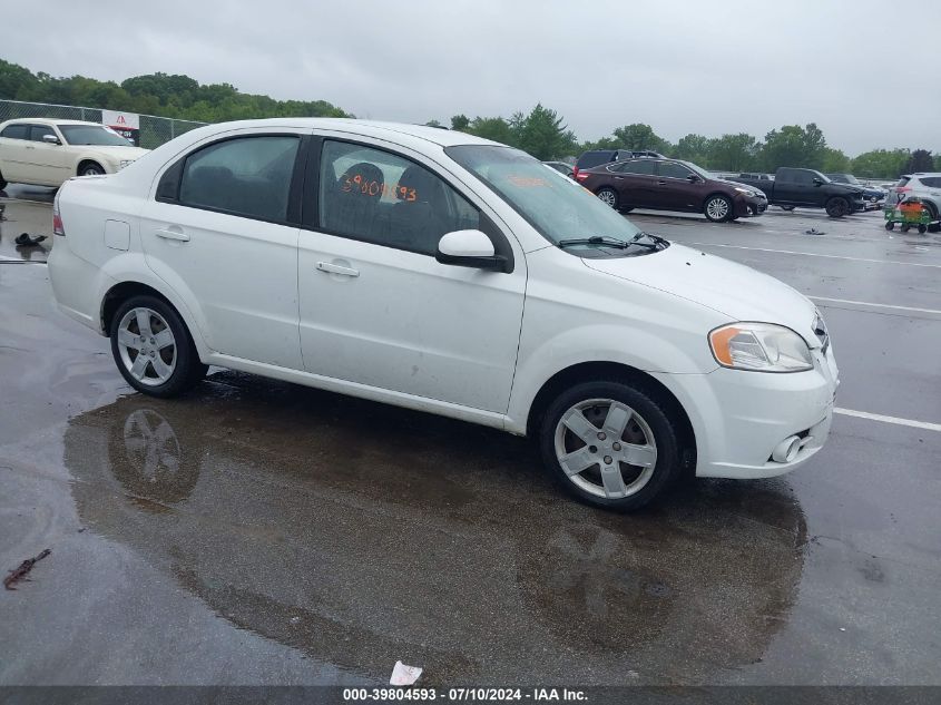 2011 CHEVROLET AVEO 2LT