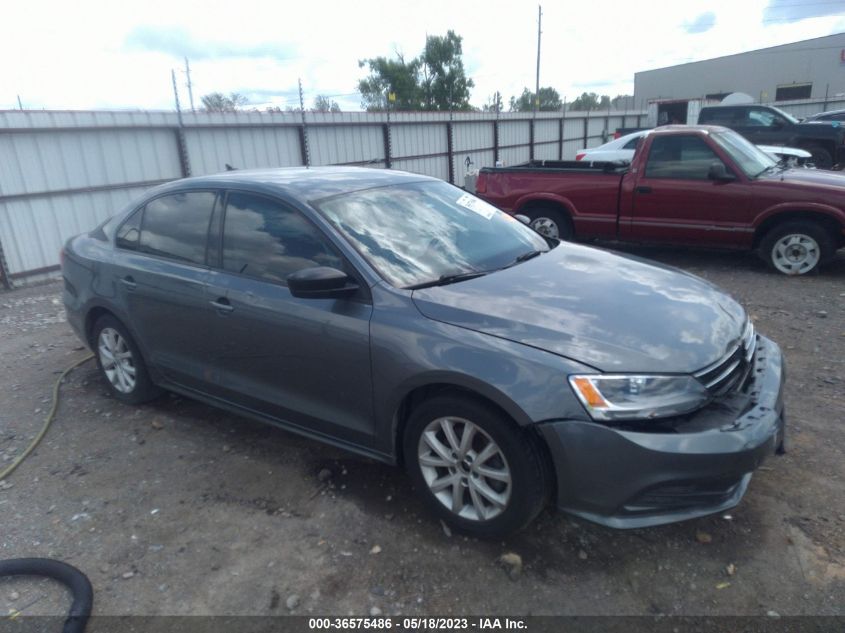 2015 VOLKSWAGEN JETTA 1.8T SE