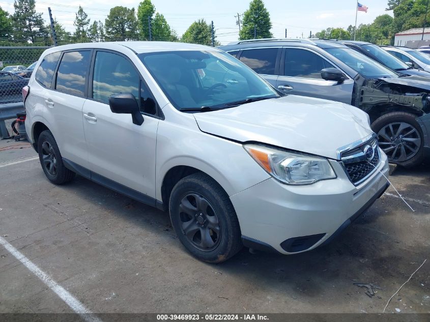 2014 SUBARU FORESTER 2.5I