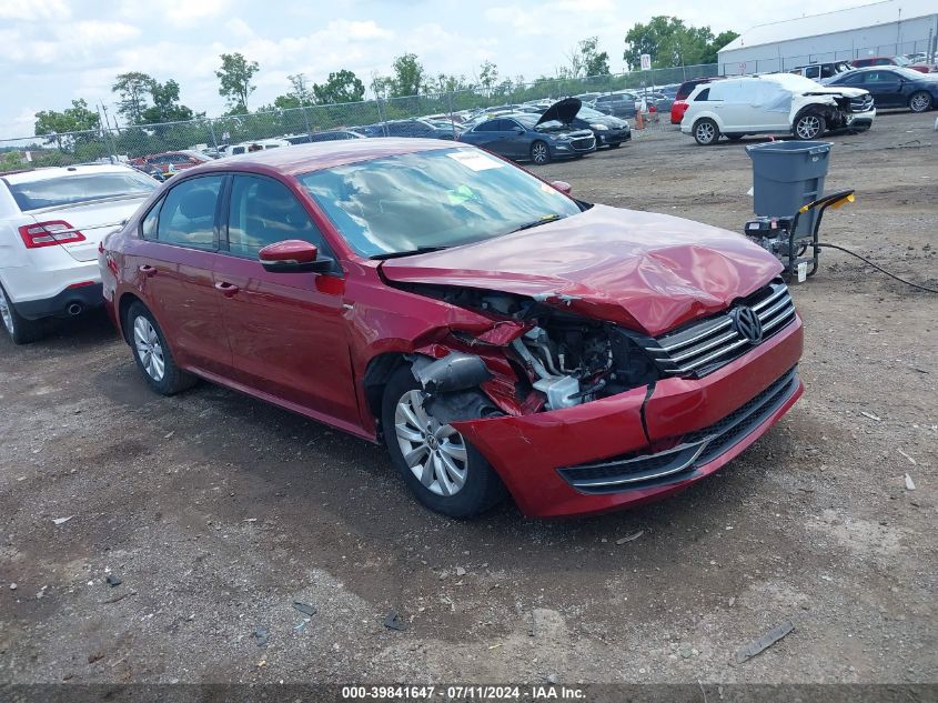 2015 VOLKSWAGEN PASSAT 1.8T WOLFSBURG EDITION