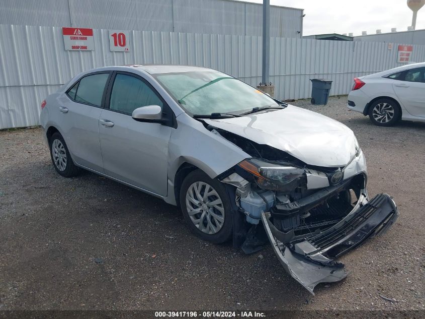 2017 TOYOTA COROLLA LE