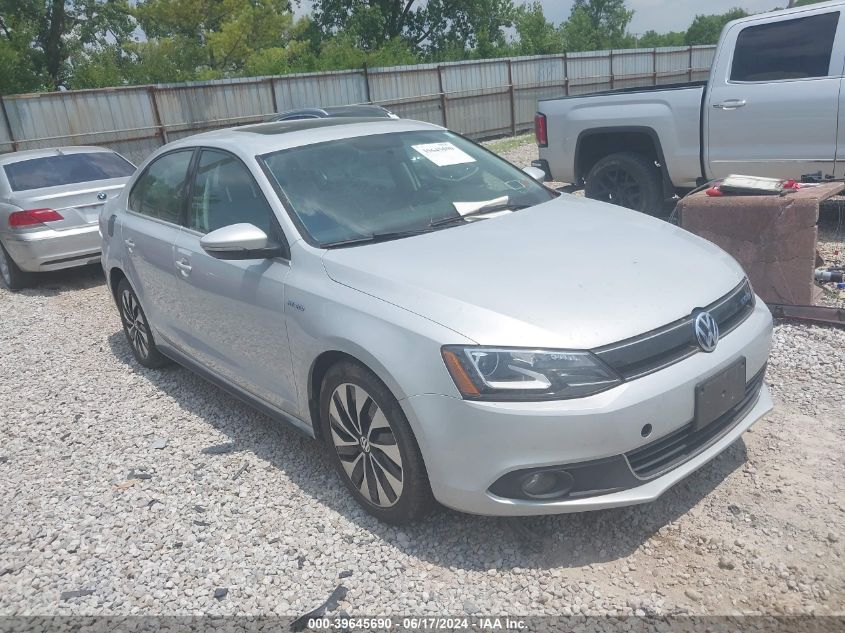 2013 VOLKSWAGEN JETTA HYBRID SEL PREMIUM