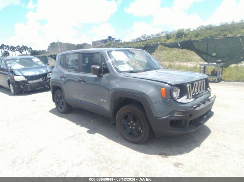 2018 JEEP RENEGADE SPORT 4X4