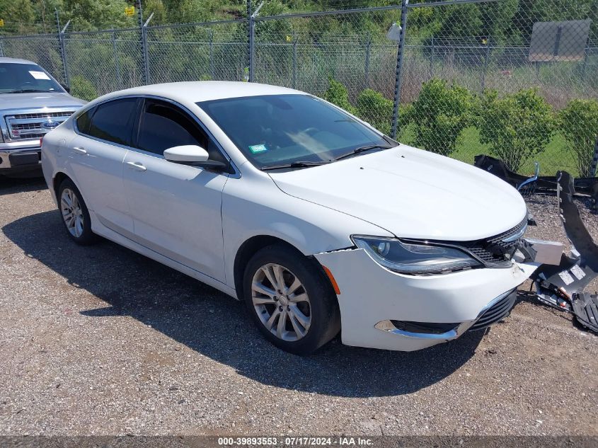 2016 CHRYSLER 200 LIMITED