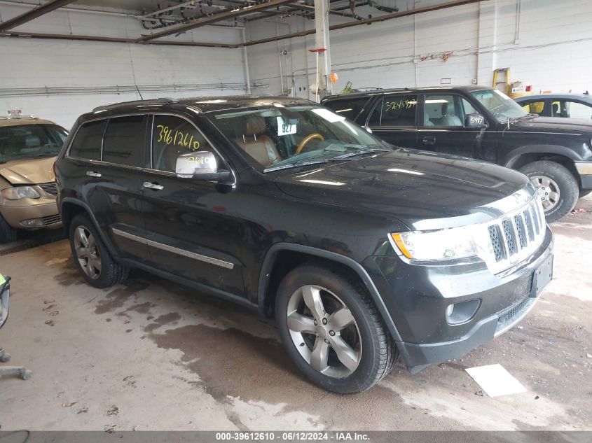 2012 JEEP GRAND CHEROKEE OVERLAND