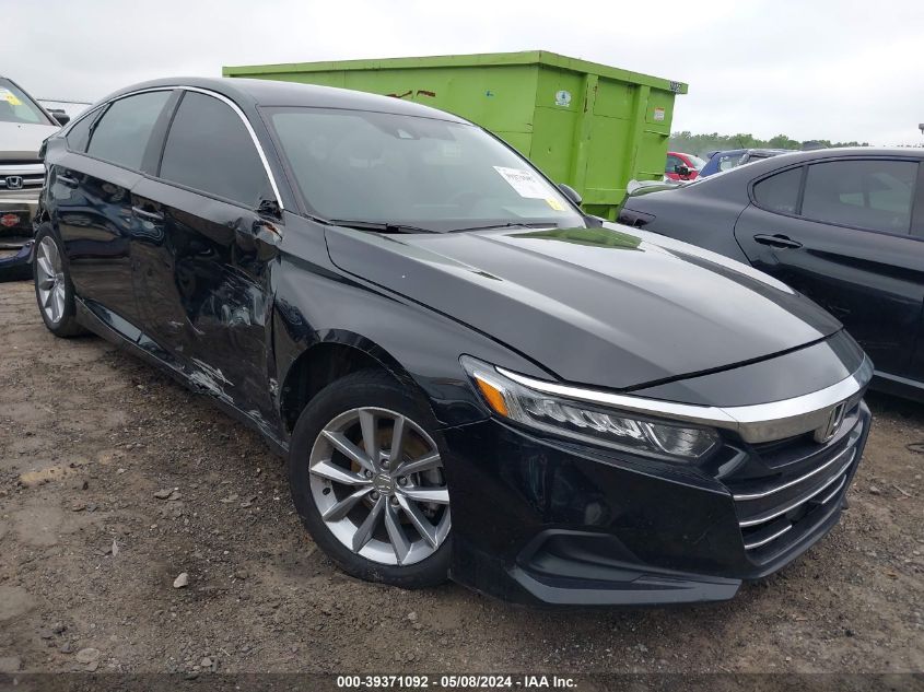 2021 HONDA ACCORD LX