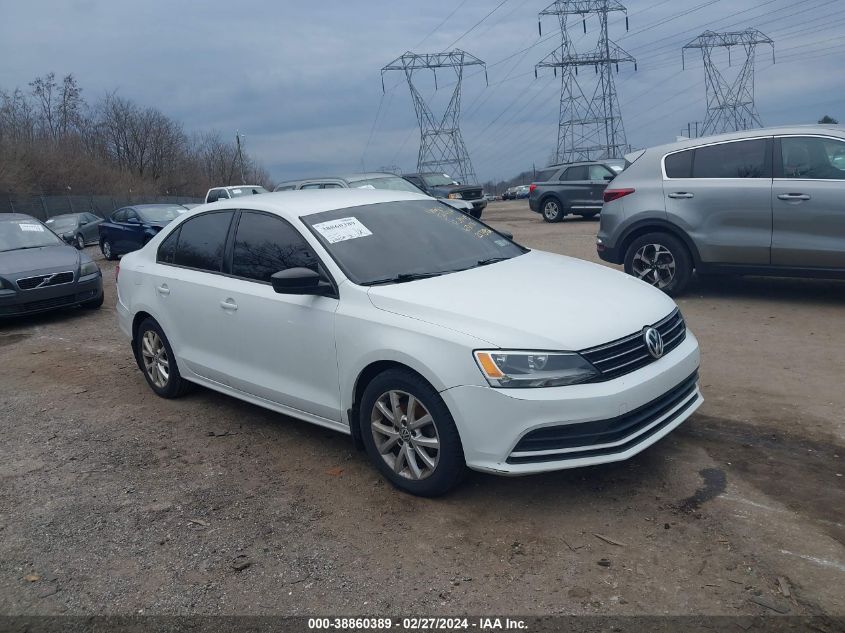 2015 VOLKSWAGEN JETTA 1.8T SE