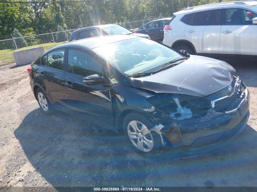 2016 KIA FORTE LX