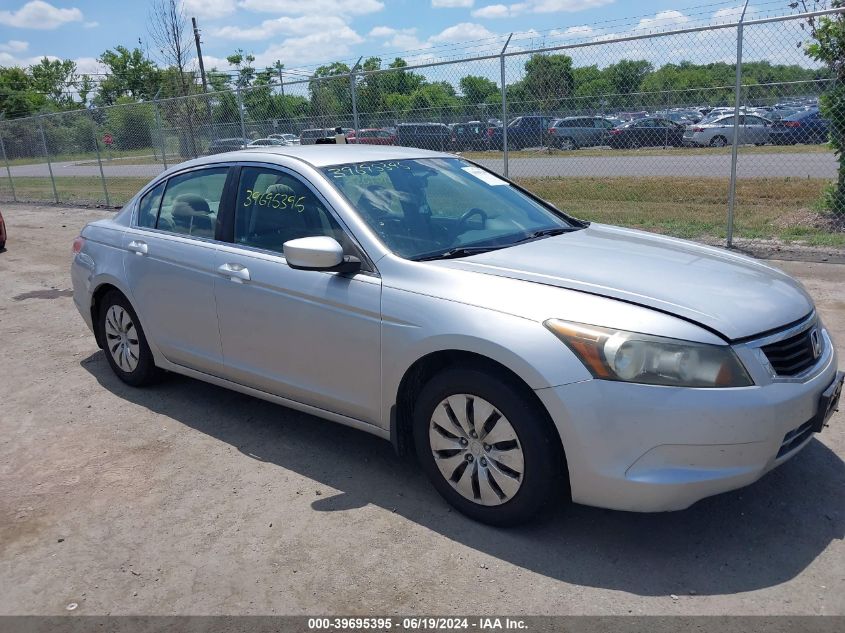 2010 HONDA ACCORD 2.4 LX