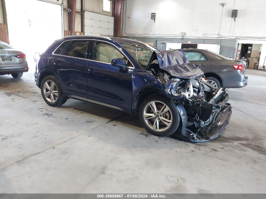 2021 AUDI Q3 PREMIUM PLUS 45 TFSI S LINE QUATTRO TIPTRONIC