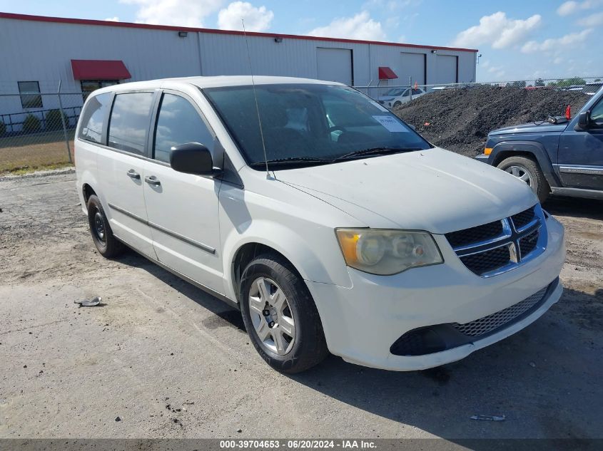 2013 DODGE GRAND CARAVAN AMERICAN VALUE PKG