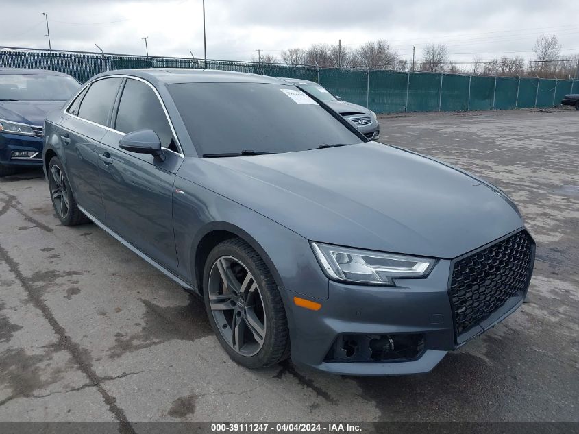 2018 AUDI A4 2.0T PREMIUM/2.0T TECH PREMIUM