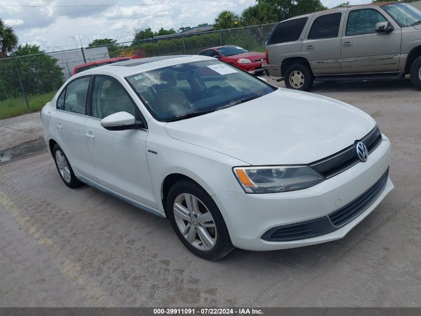 2013 VOLKSWAGEN JETTA HYBRID