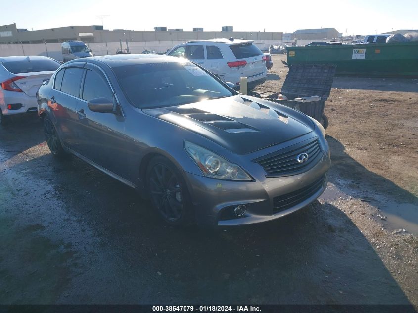 2010 INFINITI G37 S SPORT