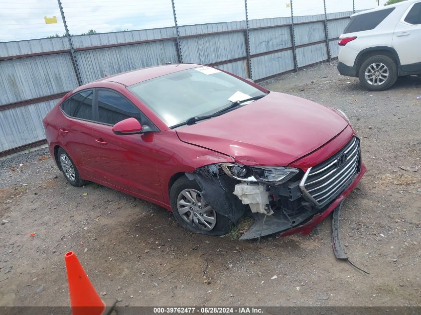 2017 HYUNDAI ELANTRA SE