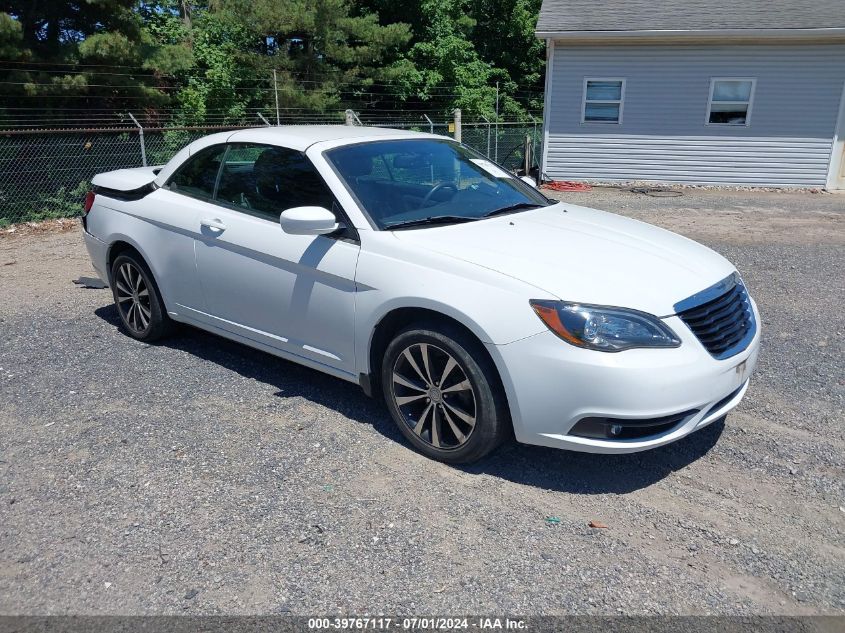 2012 CHRYSLER 200 S