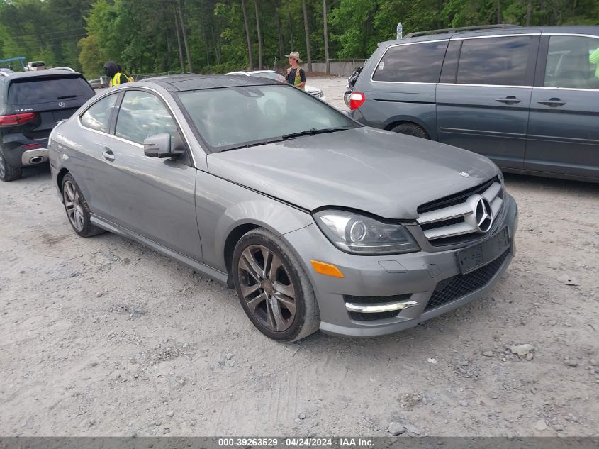 2013 MERCEDES-BENZ C 250