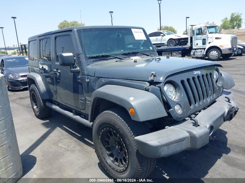 2018 JEEP WRANGLER JK UNLIMITED SPORT S 4X4