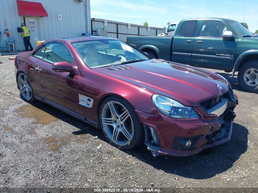 2012 MERCEDES-BENZ SL 63 AMG