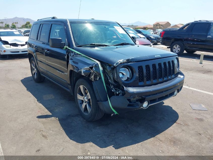 2016 JEEP PATRIOT HIGH ALTITUDE EDITION