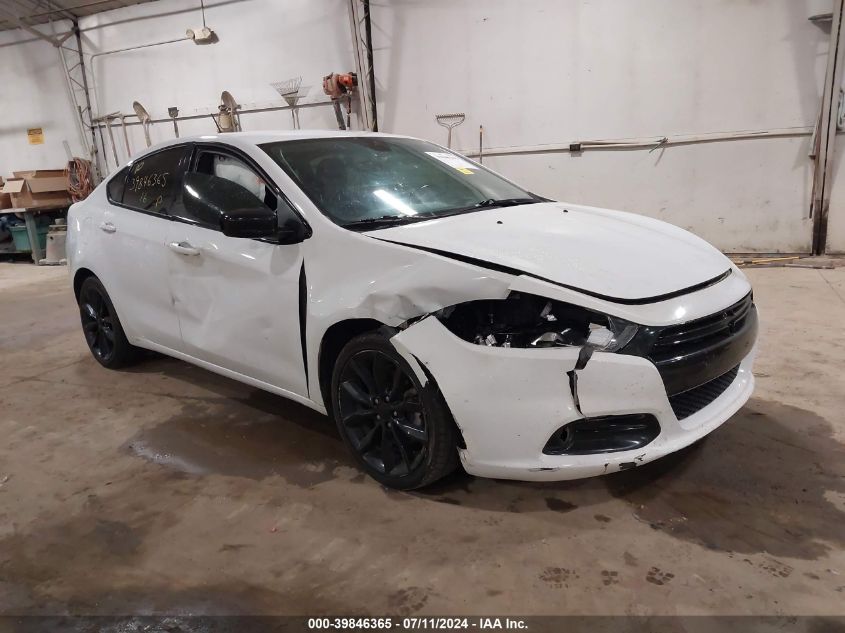 2016 DODGE DART SXT SPORT BLACKTOP