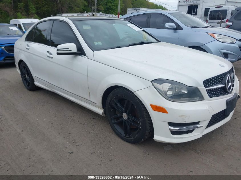 2013 MERCEDES-BENZ C 300 LUXURY 4MATIC/SPORT 4MATIC