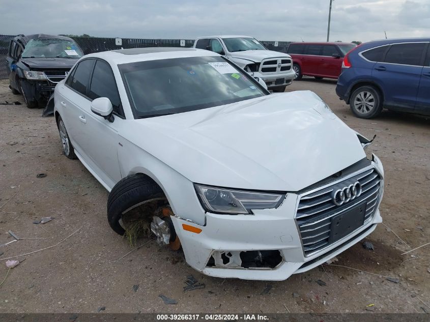 2018 AUDI A4 2.0T TECH ULTRA PREMIUM/2.0T ULTRA PREMIUM