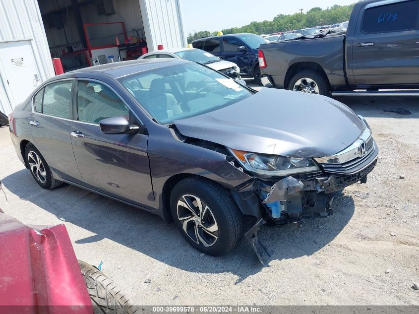 2017 HONDA ACCORD LX