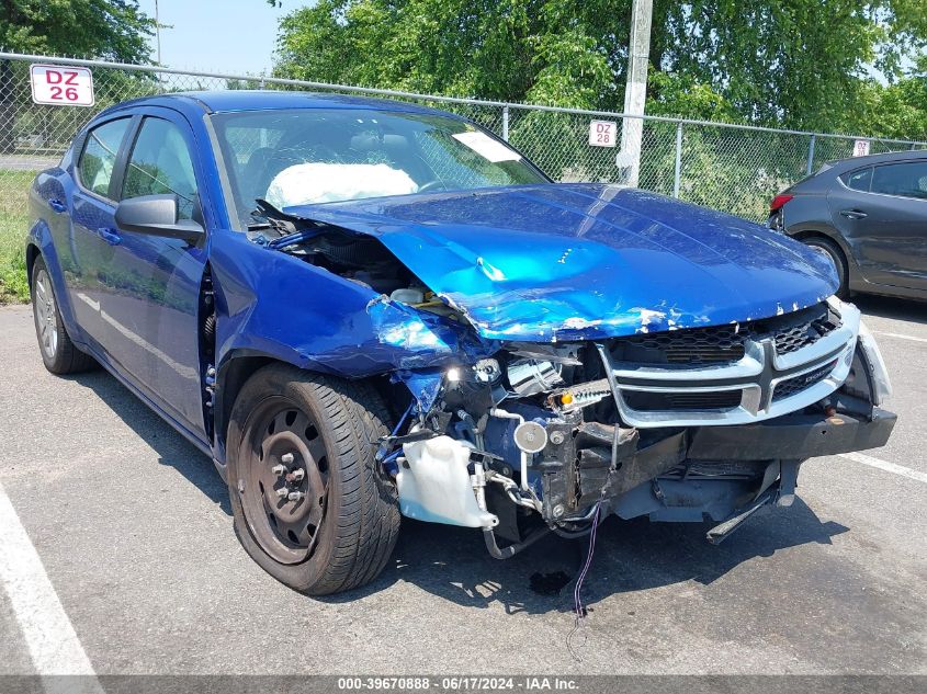 2013 DODGE AVENGER SE