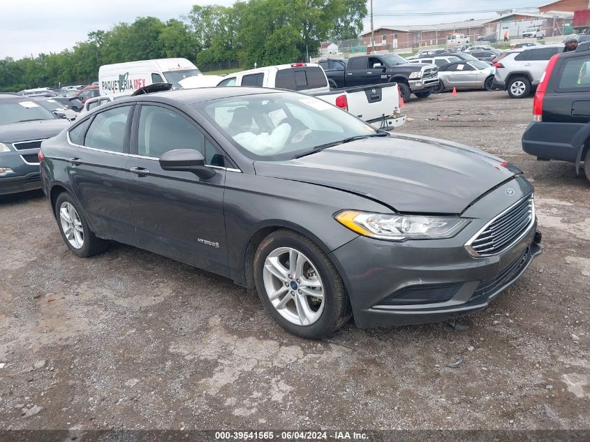 2018 FORD FUSION HYBRID SE