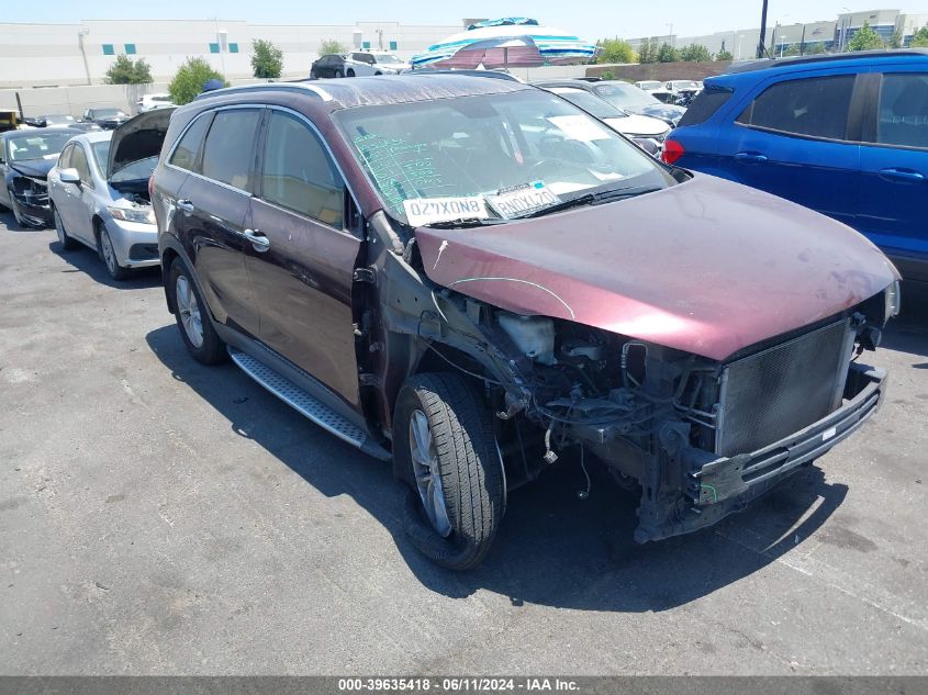 2016 KIA SORENTO 2.4L LX