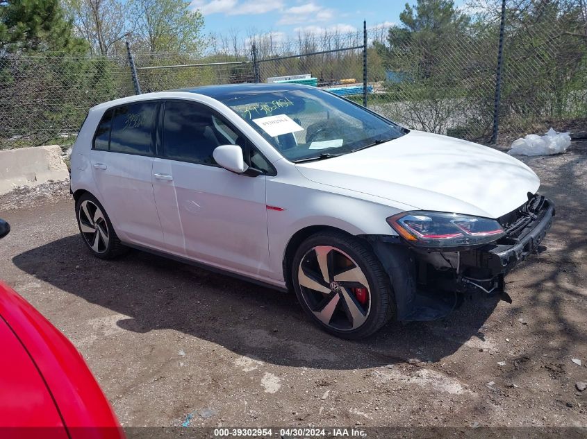 2018 VOLKSWAGEN GOLF GTI 2.0T AUTOBAHN/2.0T S/2.0T SE