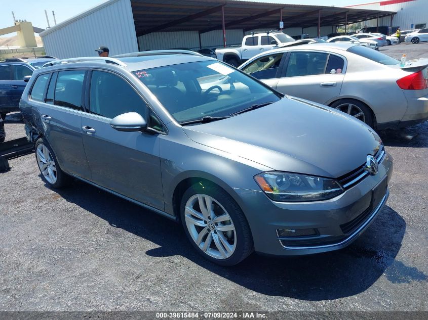 2016 VOLKSWAGEN GOLF SPORTWAGEN TSI SEL 4-DOOR