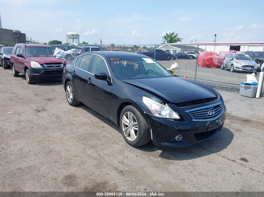 2012 INFINITI G37X