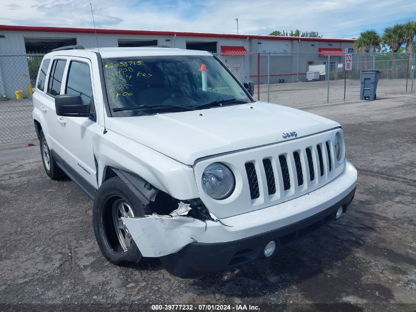 2017 JEEP PATRIOT SPORT FWD