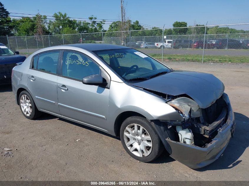 2012 NISSAN SENTRA 2.0/2.0S/SR/2.0SL