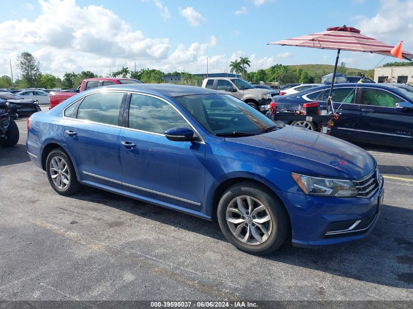 2016 VOLKSWAGEN PASSAT 1.8T S