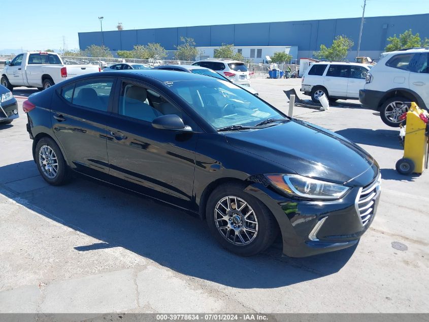 2018 HYUNDAI ELANTRA SE