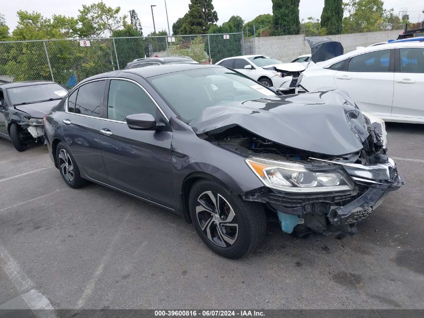 2017 HONDA ACCORD LX