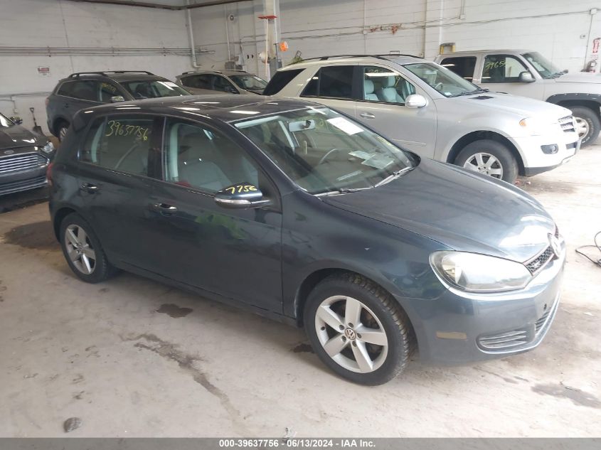 2012 VOLKSWAGEN GOLF