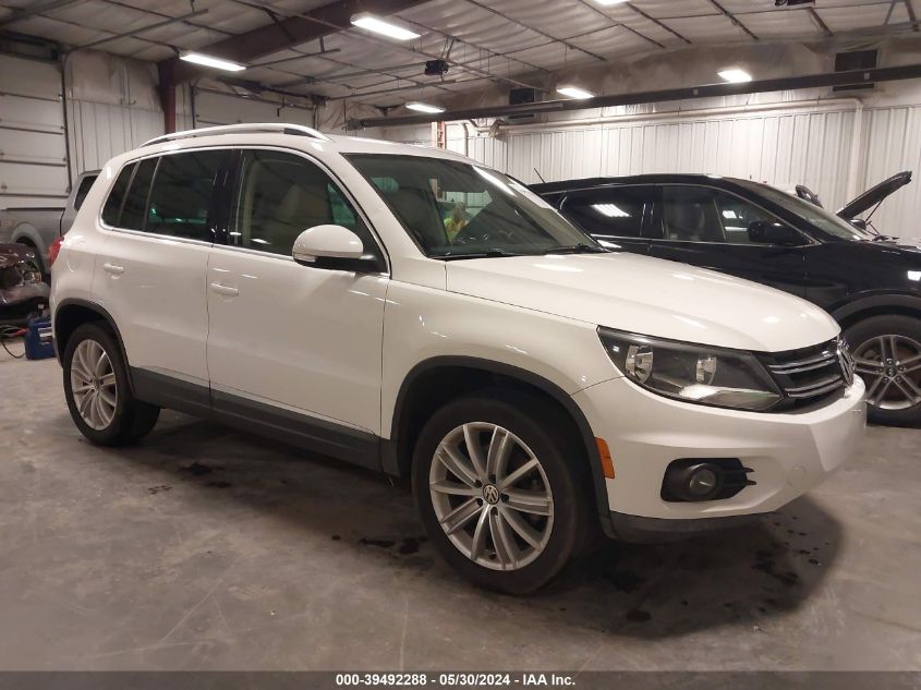 2012 VOLKSWAGEN TIGUAN SE